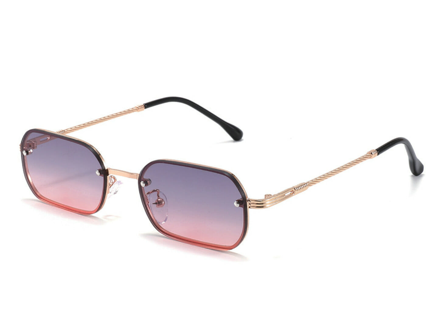 retro rectangular sunglasses