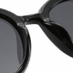 black Wayfarer sunglasses