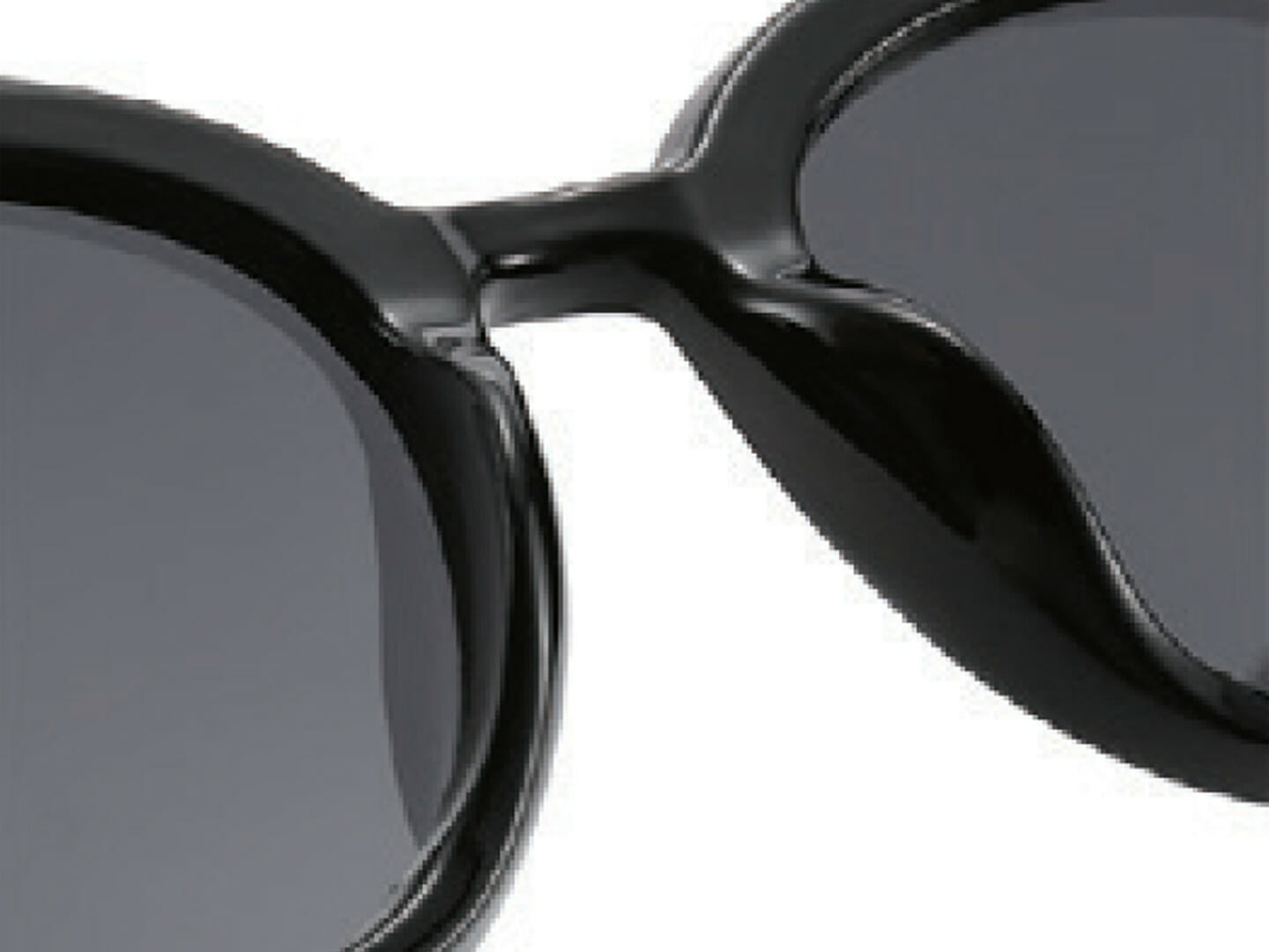 black Wayfarer sunglasses
