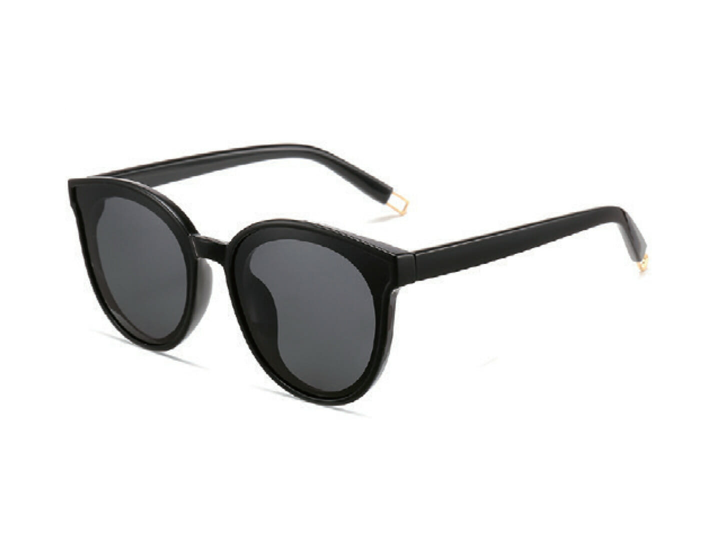 black Wayfarer sunglasses