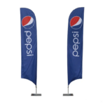 custom feather banner