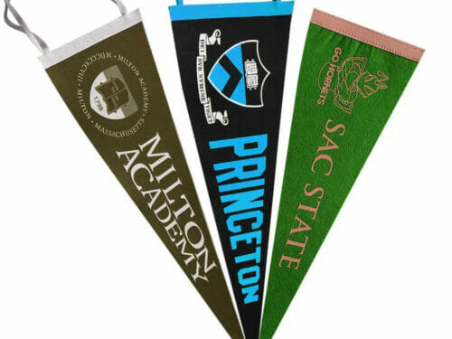 triangle pennant flag
