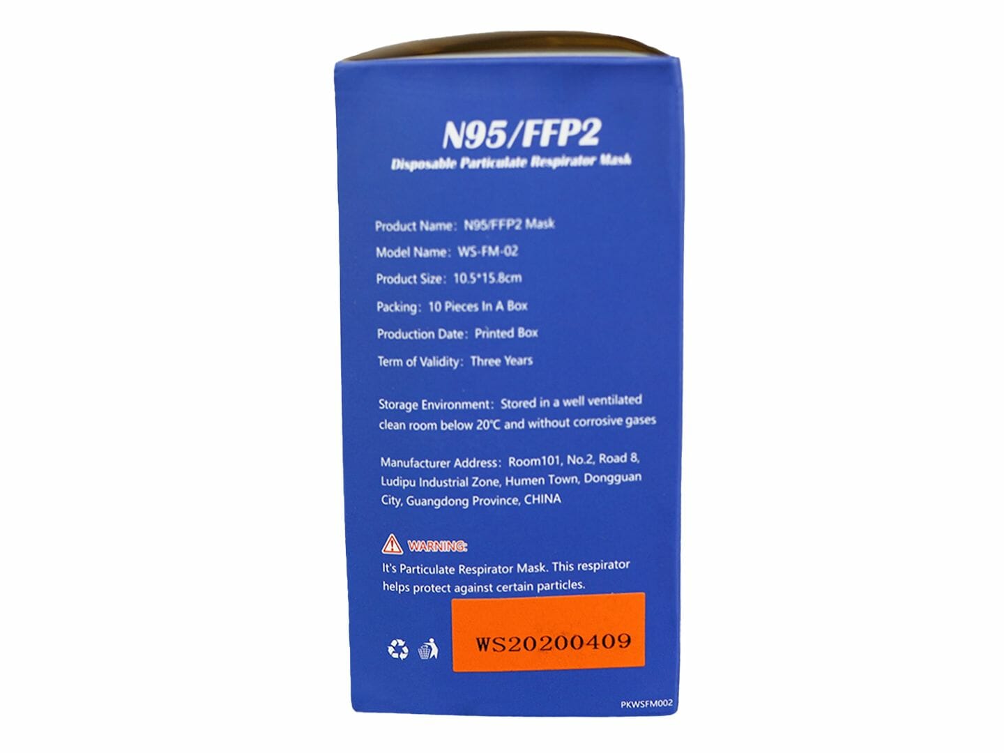 masks packaging