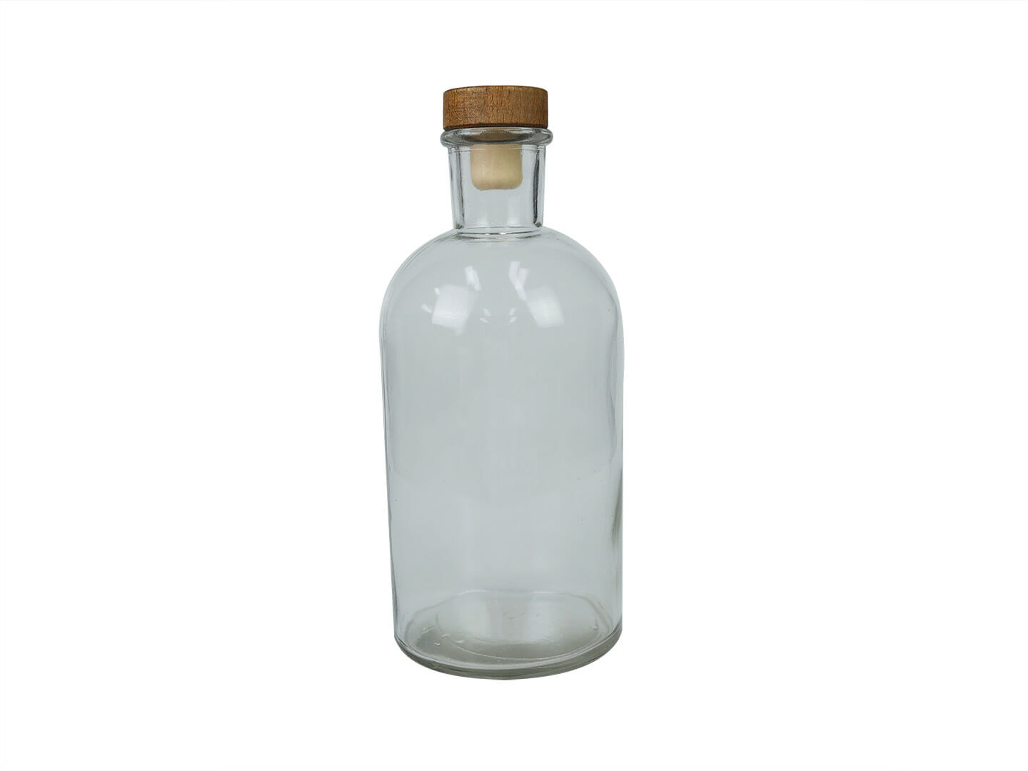 clear bottle container
