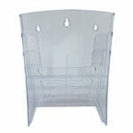 plastic brochure holder