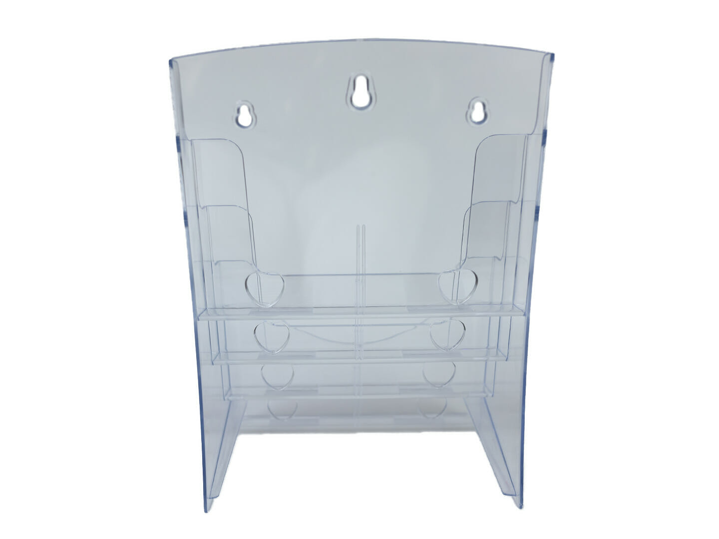 plastic brochure holder