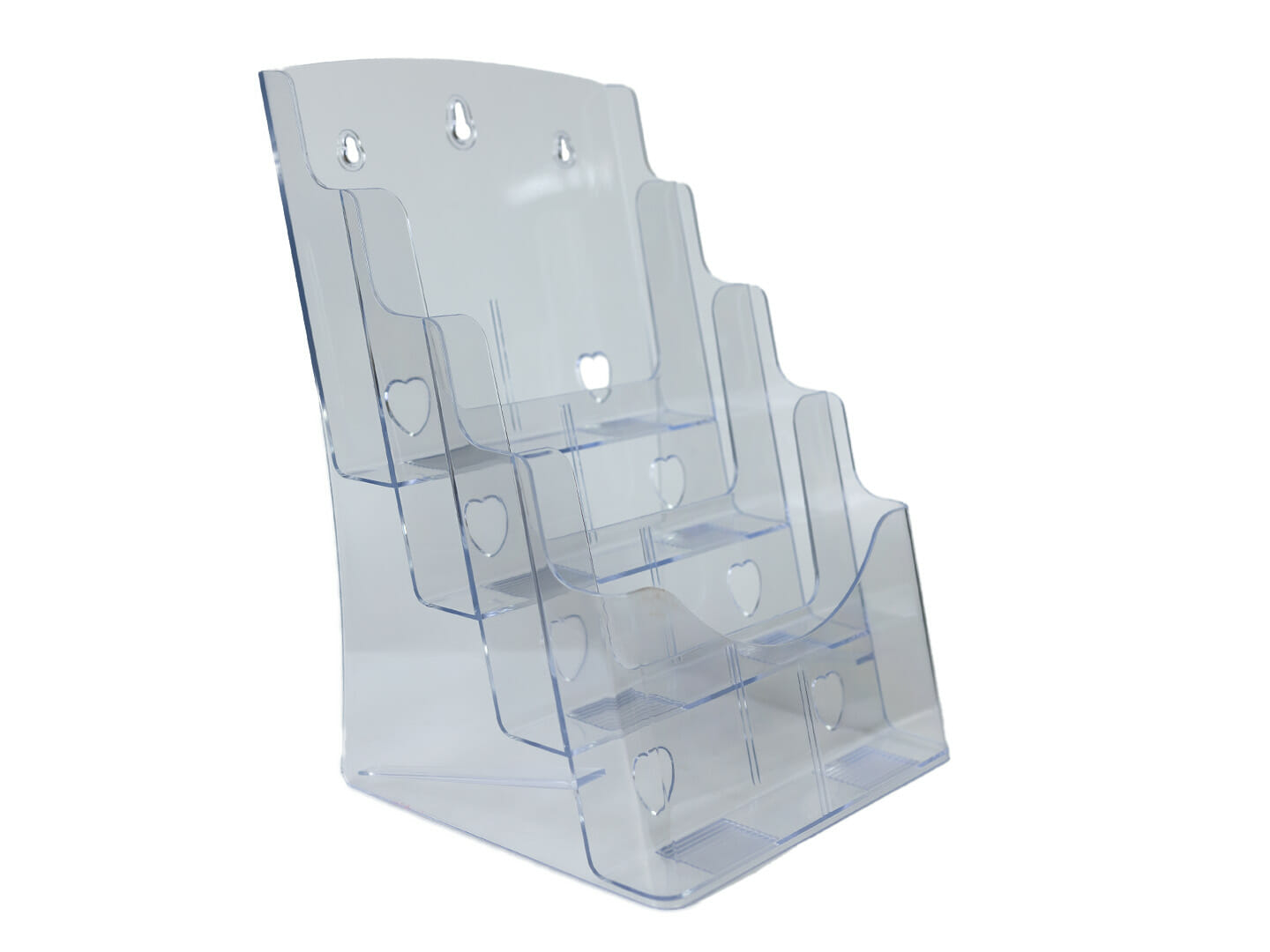plastic brochure holder