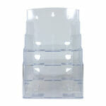 plastic brochure holder