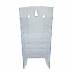 plastic brochure holder
