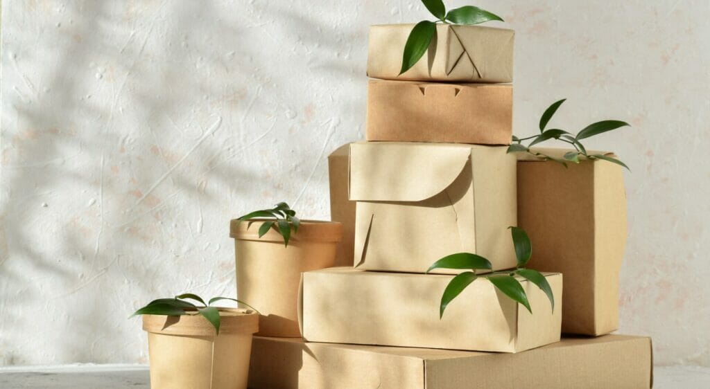 Eco-friendly custom packaging solutions in various shapes