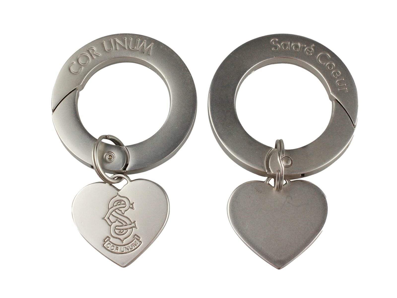 heart shaped key chain