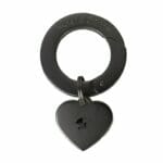 heart shaped key chain