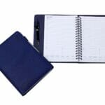 notebook and pens