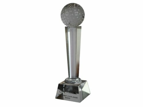 custom crystal award