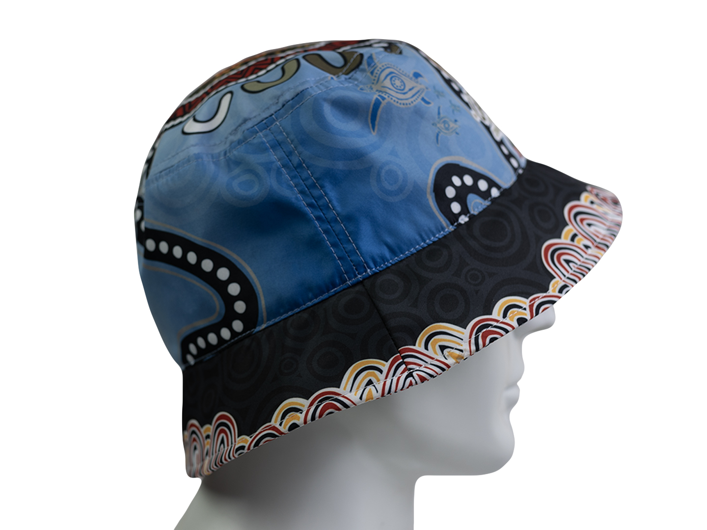 Wide Brim Bucket Hat