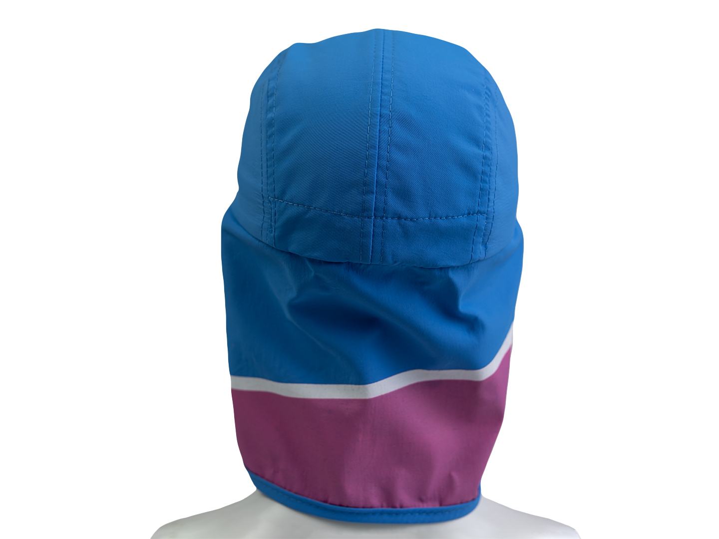 hat with neck flap