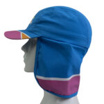 hat with neck flap