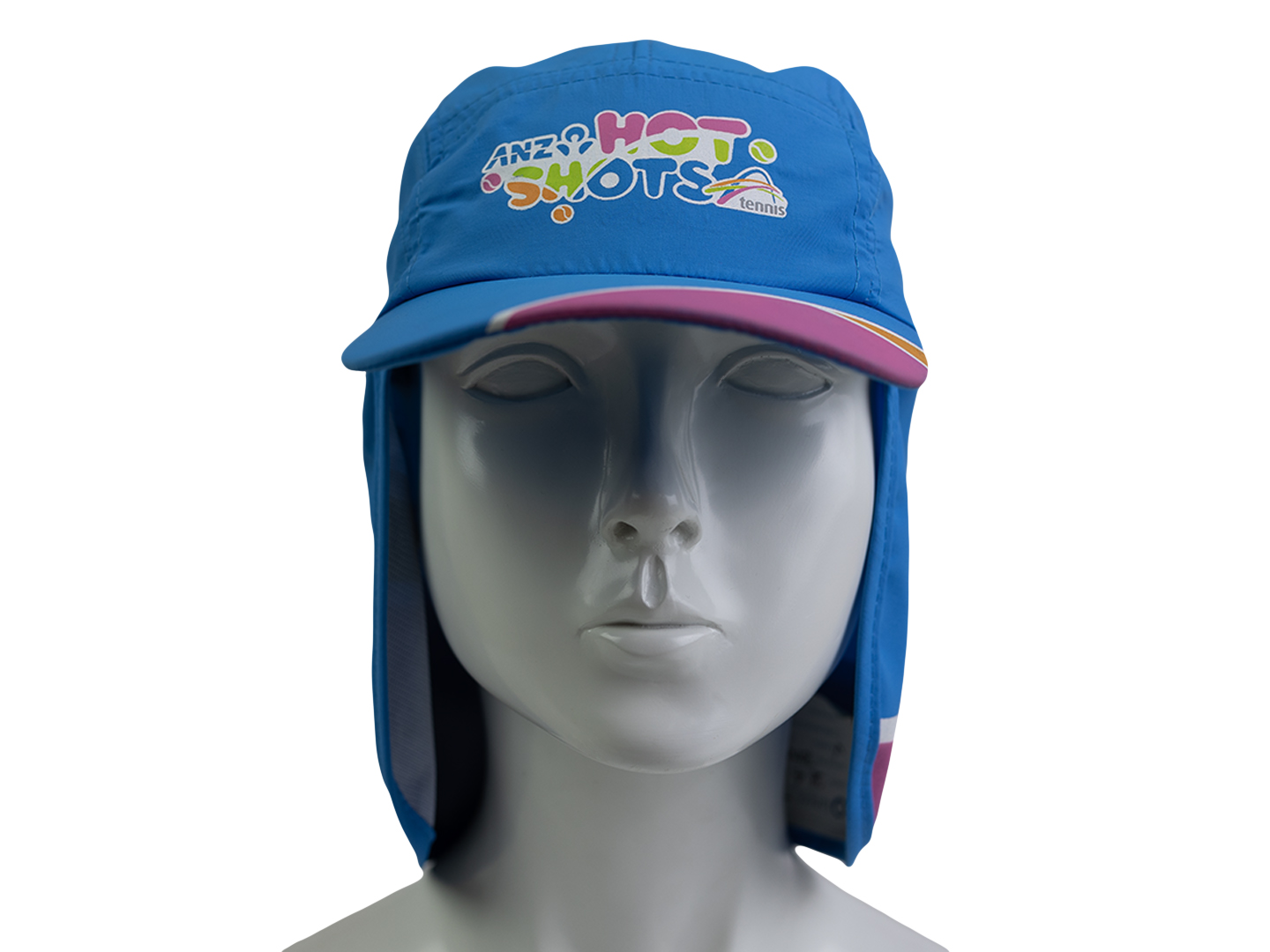 hat with neck flap