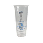 transparent plastic glass