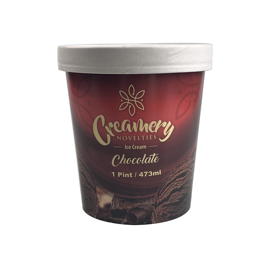 disposable ice cream container