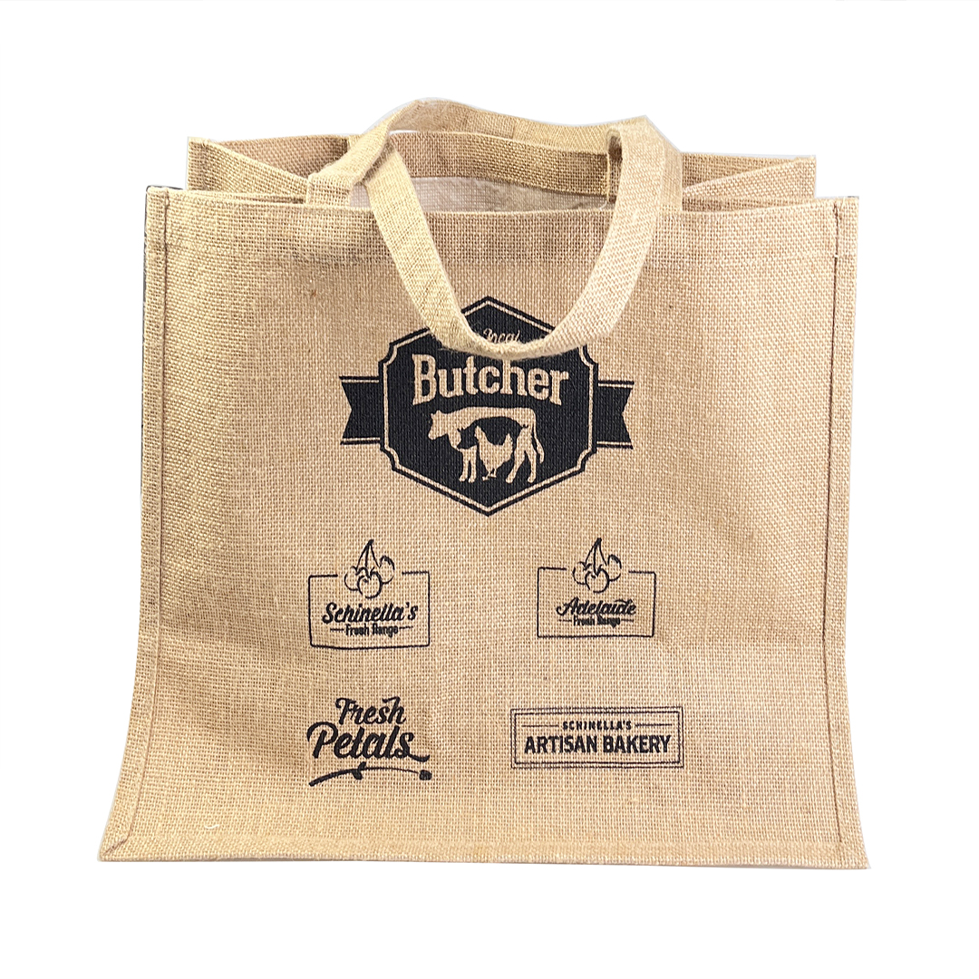 jute tote bag
