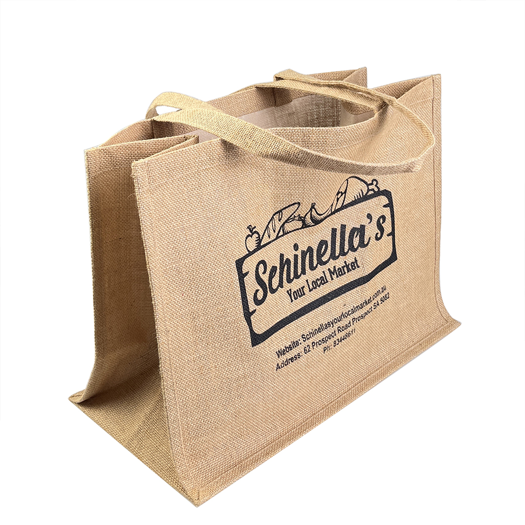 jute tote bag