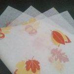 OEM chocolate packaging grease paper