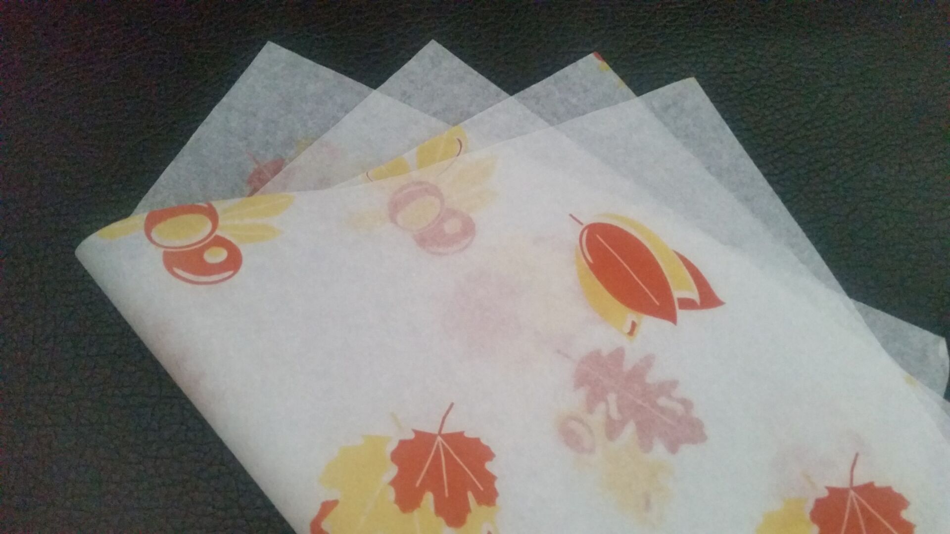 OEM chocolate packaging grease paper