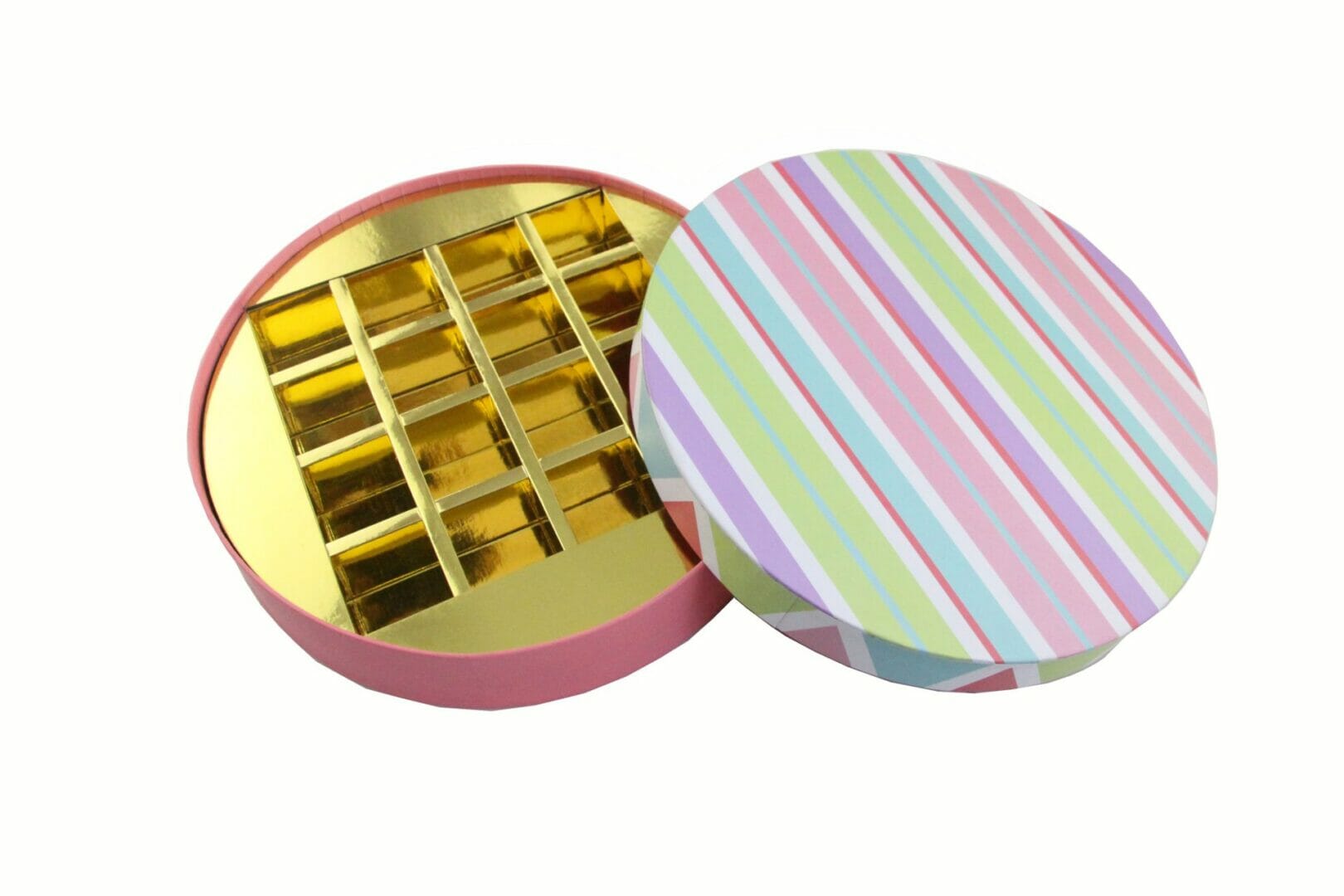 chocolate boxes with dividers