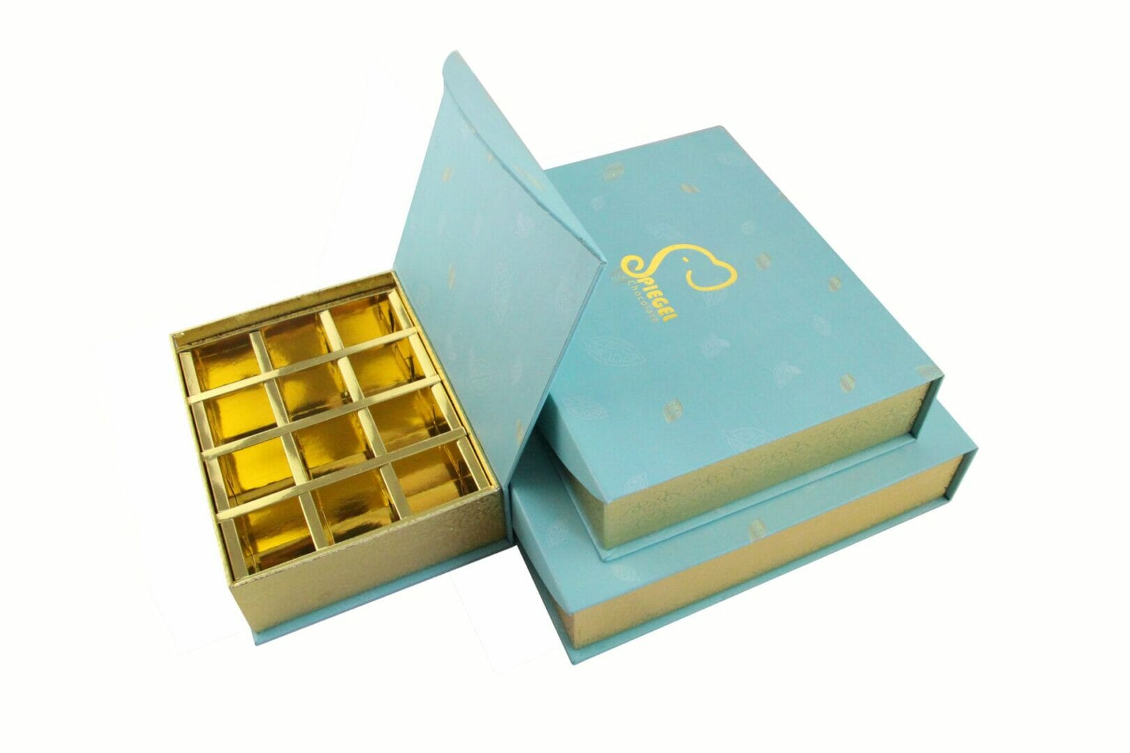 chocolate boxes with dividers