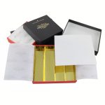 candy box with dividers