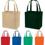 Eco-Friendly Custom Logo Polyester Lamination Supermarket Shopping Ba