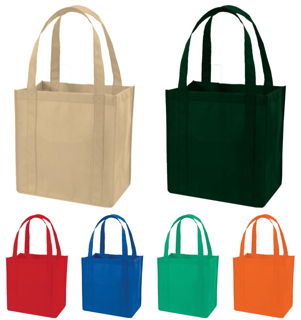 Eco-Friendly Custom Logo Polyester Lamination Supermarket Shopping Ba
