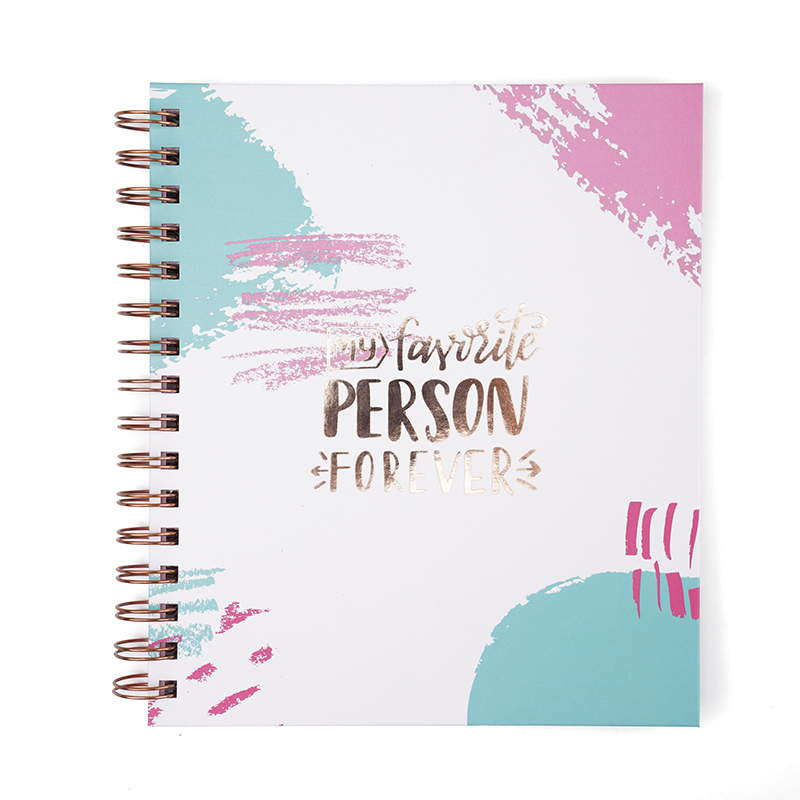 Custom Motivational Hard Cover Spiral Planner