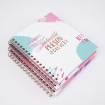 Custom Motivational Hard Cover Spiral Planner
