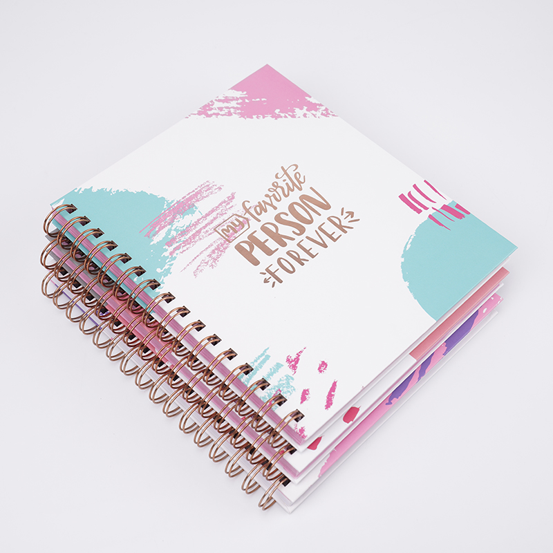Custom Motivational Hard Cover Spiral Planner