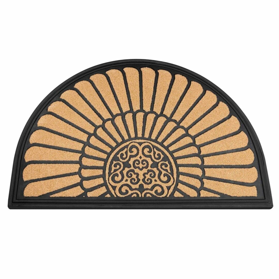 Natural Outdoor Coir Plain Doormat