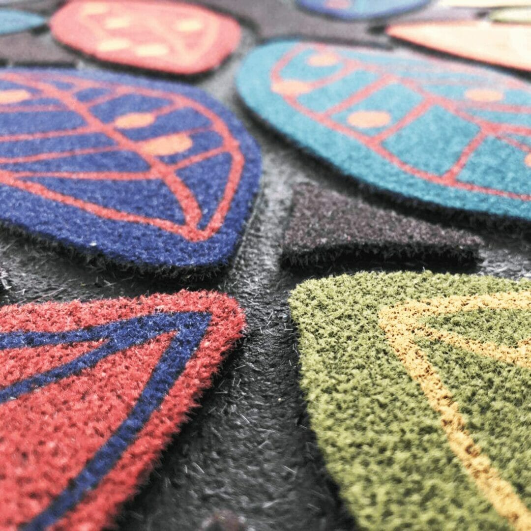 6.5mm Rubber-Backed Sublimation Printed Outdoor Welcome Doormats (1)
