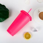 wholesale plastic cups with lids and straws