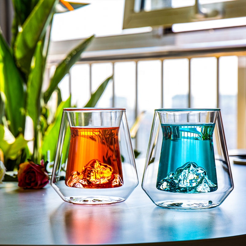 8 oz Borosilicate Double-Walled cup