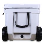 35QT Hard Sided Plastic Ice Cooler Box with Wheels (6)