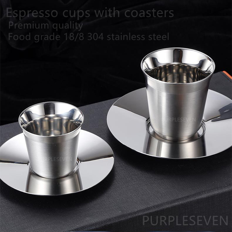 80-160 ml Double Wall coffee mug