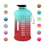 2.2L Sports Drinking Jug with Time Marker and Sleeve