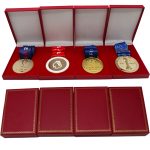 medal with ribbon