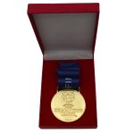 medal with ribbon