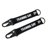 Carabiner Short Lanyard with Black Metal Buckle (4)