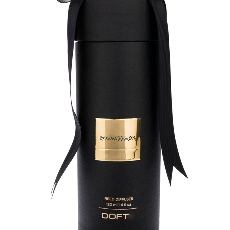 Luxury Incense Bottle Diffuser with Round Box and Ribbon