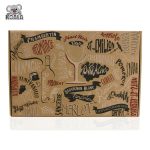 Foldable Corrugated Cardboard Box Packaging for Wine Bottles