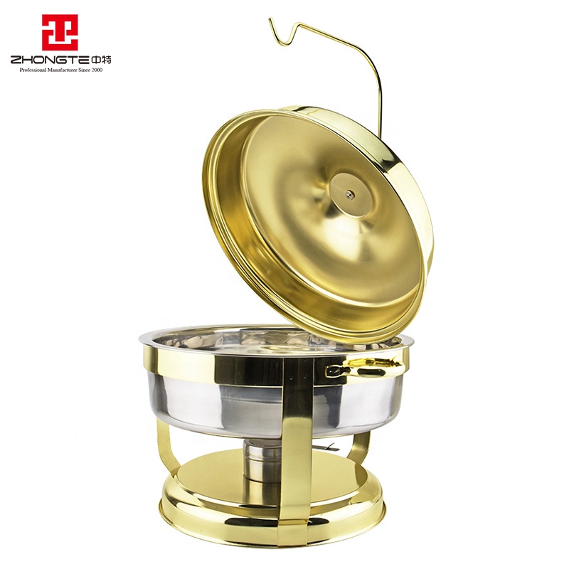 stainless steel serving dishes with lids
