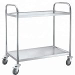 stainless steel rolling cart food trolley cart